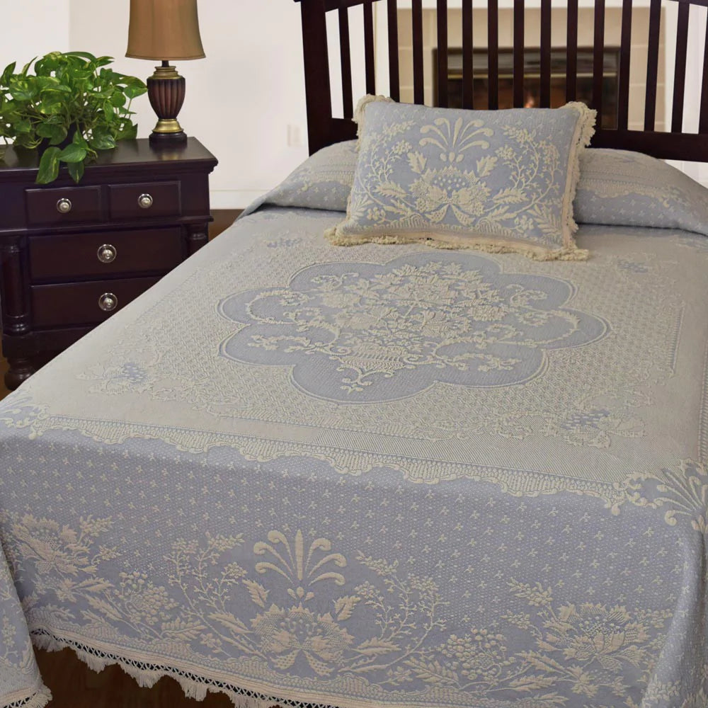 American Made Cotton Matelasse Bedspreads